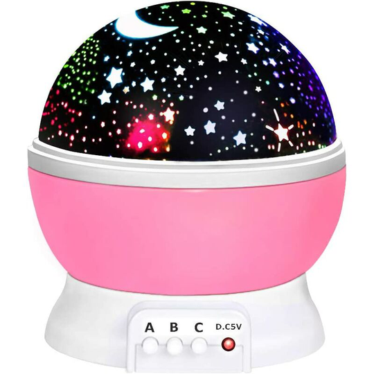 Denuotop - Starry Sky Projector Lamp for Kids - Best Gift, Pink