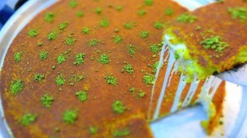 how to make kunafeh