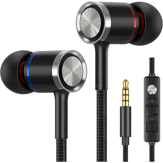 Thsinde - Earphones-Headphones-Headphones-In-Ear, In-Ear Earphones ludos invicta, Earphones with Microphone and Earphones with Braided Wire and Jack