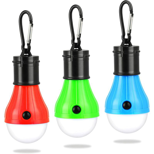 Camping Light, 3x led Camping Lantern Battery Operated Camping Lamp Portable Tent Lamp Waterproof Emergency Light For Camping