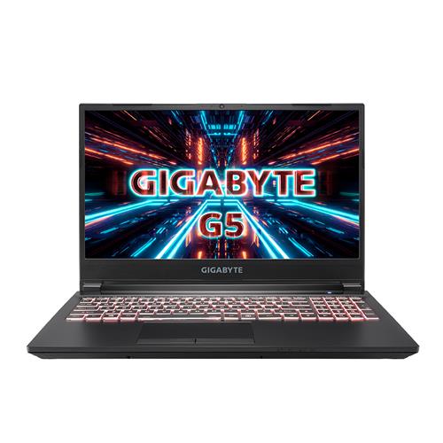 Gigabyte G series G5 KC-5UK1130SH notebook i5-10500H 39.6 cm (15.6") Full HD Intel Core i5 16 GB DDR4-SDRAM 512 GB SSD NVIDIA GeForce RTX 3060 Wi-Fi 6 (802.11ax) Windows 10 Home Black