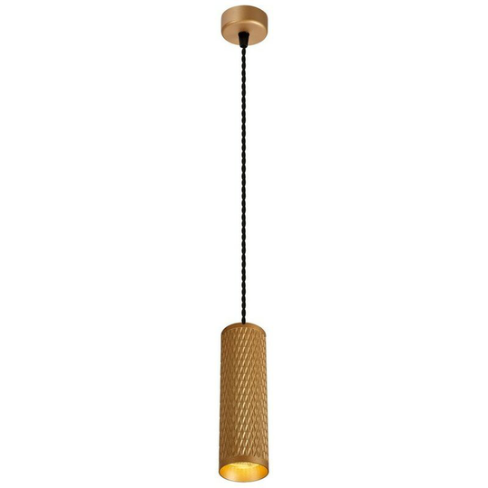 1 Light 20cm Ceiling Pendant Light GU10, Champagne Gold - Luminosa Lighting