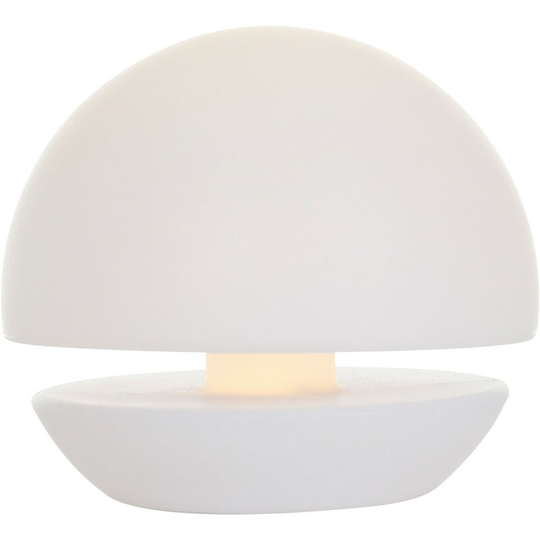 Sienna Catching Light Outdoor Portable Lamp Matt White IP44