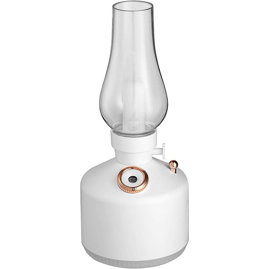 Aougo - Air Humidifier, usb Rechargeable Misting Lantern Portable led Retro Camping Light Flameless Tent Lamp with Air Humidifier for Bedroom Office