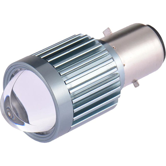 Latest Motorcycle Light, Bright Modified Car LED Headlight, Low Power Consumption High Brightness, H4-Claw H6 Dual Color Fisheye Modified Spotlight