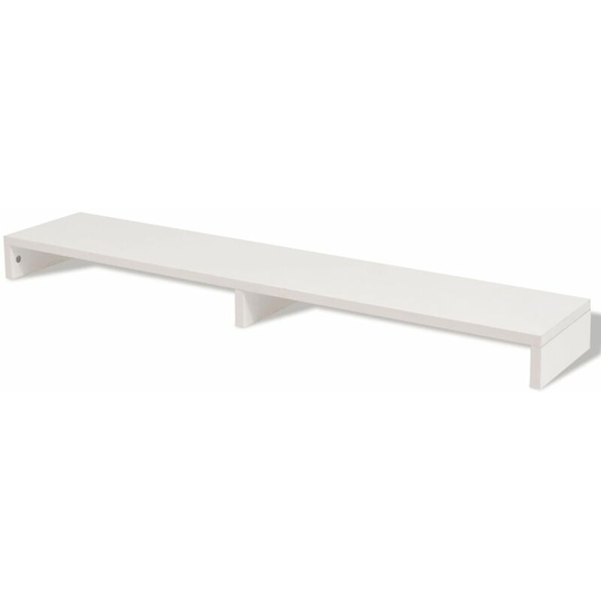 Topdeal - Monitor Stand Chipboard 118x23.5x9 cm White VDTD09966