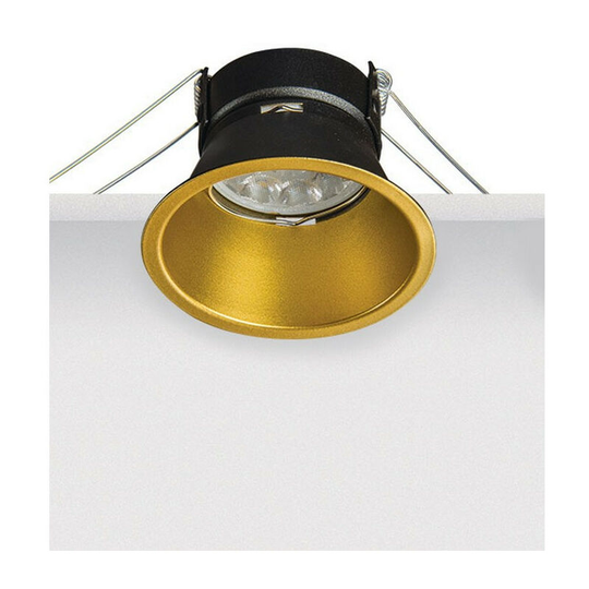 Larissa Klisura Recessed Downlight Spot 1 Light Aluminium Black Gold