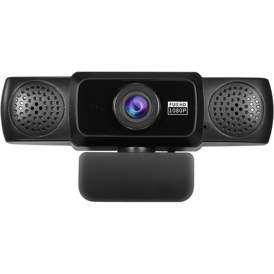 1080P 2MP Webcam Wide Angle 30fps Manual Focusing Web Cam Noise-reduction Microphone Laptop Computer Camera usb Plug & Play for Laptop Desktop tv Box