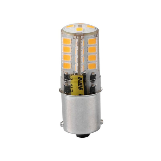 12V 3W LED Bulbs, Warm White 3000K, Waterproof Lights for Boats, RVs, Cars, Outdoor Landscape Lighting, etc. (pack of 2)