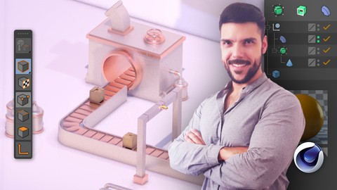 Crie uma Fbrica Animada com Cinema 4D & After Effects