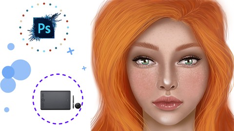Digital Art: Paint Digital Portraits (Step-By-Step)