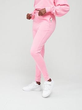 Adidas Studio Lounge High Waist Sweat Pants - Pink
