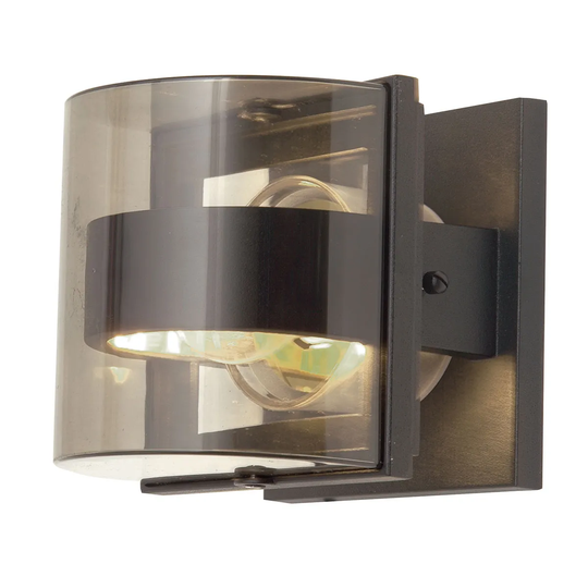 Elstead Lighting Frida 1 Light Small Wall Light - Grey