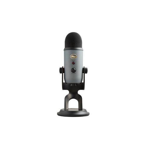 Blue Microphones Blue Yeti USB Mic Black Grey Studio microphone