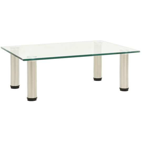 Tv Stand Transparent 40x35x17 cm Tempered Glass Vidaxl Transparent