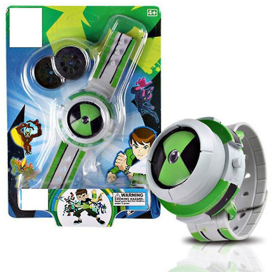 Hmwy-ben 10 Omnitrix Projector Watch 16 Images Wrist Watch Kids Toy Gift thsidne