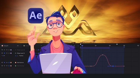 After effect: How to create a Sunrise Logo Animation