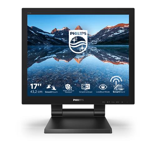 Philips 172B9T/00 touch screen monitor 43.2 cm (17") 1280 x 1024 pixels Capacitive Black