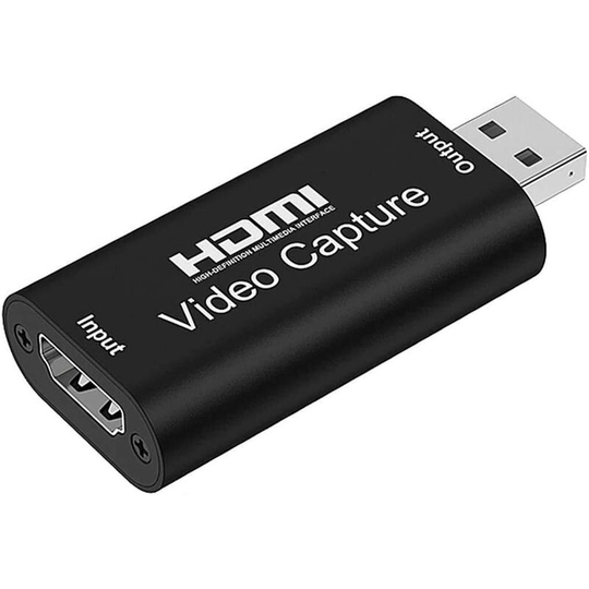 Hdmi usb 2.0 Video Capture Card 1080P usb Recording Device, usb Game Capture Card, Game Capture, 4K to hdmi Display Port Adapter, Record and Share,