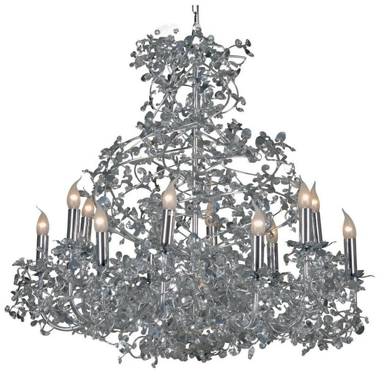 Linea Verdace Lighting - Linea Verdace 12 Light Pendant Ceiling Light Aluminum