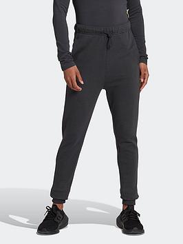 adidas Studio Lounge High-Waist Joggers - Grey, Grey, Size Xs, Women