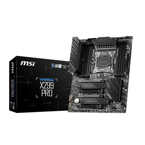 MSI X299 Pro Intel X299 LGA 2066 (Socket R4) ATX