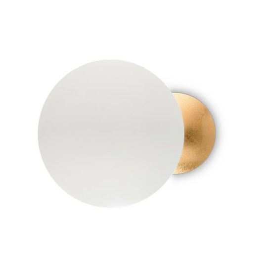 Ideal Lux Lighting - Ideal Lux led Decorative Wall Light White Gold, 3000K