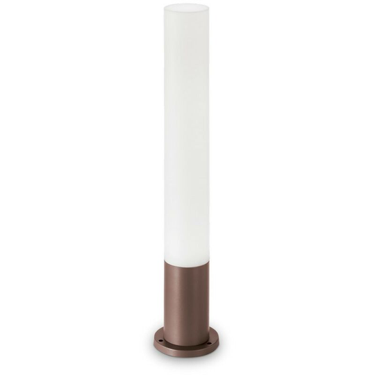Ideal Lux Lighting - Ideal Lux edo - Outdoor Bollard Lamp 1 Light Coffee IP44