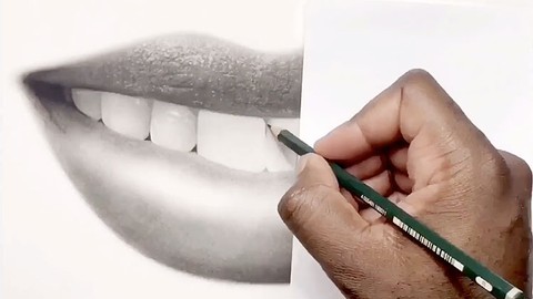 How to Draw Hyper Realistic Lips