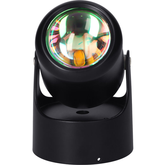 Lifcausal - usb Projector led Lamp Sunset Projection led Desktop or Wall Lamps 180 Degrees Rotation Decorative Mood Night Light for Living Room
