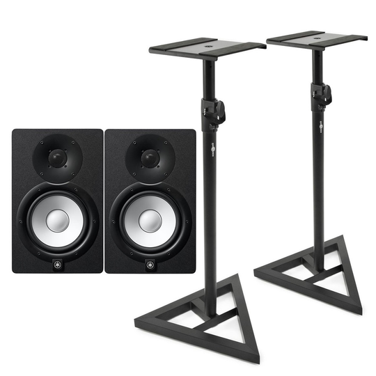Yamaha HS7 Active Studio Monitors (Pair) with Stands