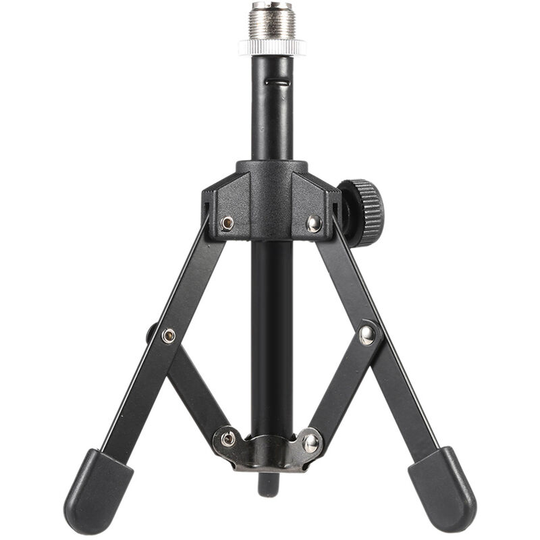Asupermall - MS-12 Mini Foldable Desktop Tabletop Tripod Microphone Mic Stand Holder