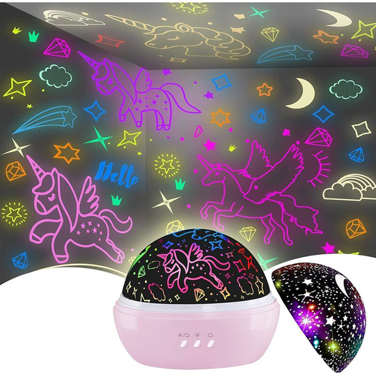 Thsinde - Baby Night Light,Unicorn Toy Night Light Kids Toy Children 2-8 Years Old Night Light Projector Lamp Child Projector Birthday, Halloween,