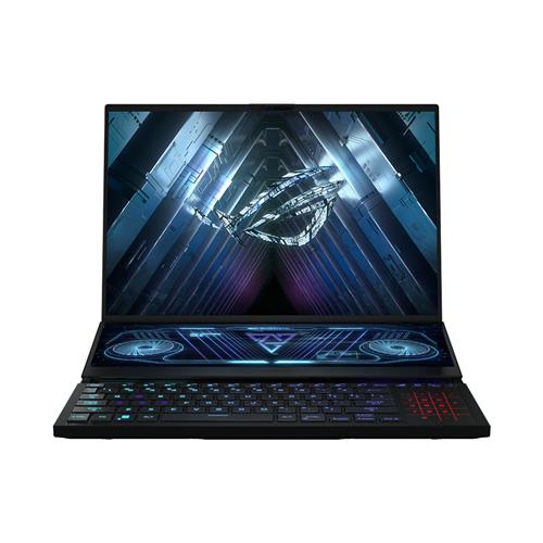 ASUS ROG Zephyrus Duo 16 GX650RX-LO010W 6980HX Notebook 40.6 cm (16") WQXGA AMD Ryzen 9 32 GB DDR5-SDRAM 2000 GB SSD NVIDIA GeForce RTX 3080 Ti Wi-Fi 6E (802.11ax) Windows 11 Home Black