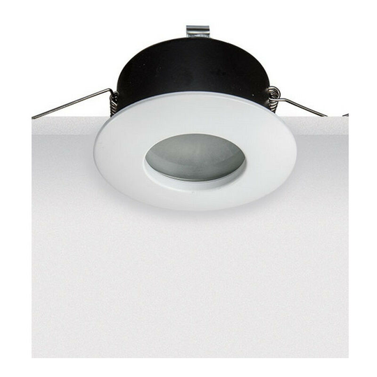 Larissa Momin Recessed Downlight Spot 1 Light Aluminium White