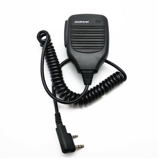 Tinor - Pin Speaker Microphone Walkie Talkie Portable Microphone Compatible with Walkie Talkie Baofeng UV-5R BF-888S BF-88E RT24 RT22 RT27 Kenwood