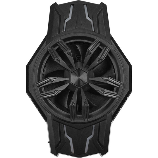Asupermall - S1-3030 Semiconductor Cell Phone Cooler rgb Mobile Phone Radiator Mini Smartphone Cooling Fan Low Noise for Game Movie Live Streaming