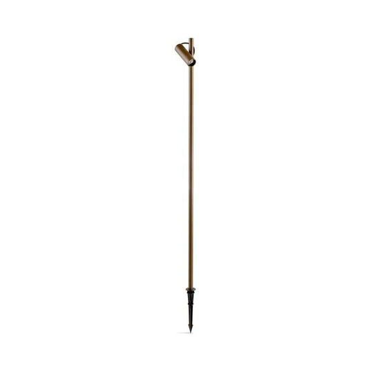Leds-c4 Lighting - Leds-C4 Juncus - Outdoor led Outdoor Spike Light Brown 595lm 3000K IP65