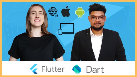 Complete Flutter Guide 2023: Build Android, IOS and Web apps
