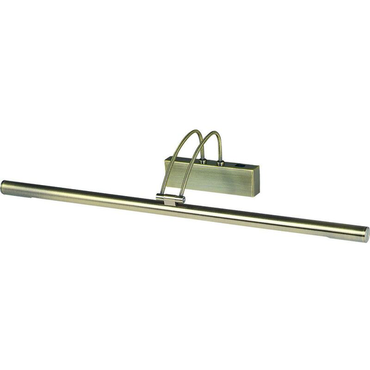 Searchlight Lighting - Searchlight Picture Lights - 1 Light Adjustable Picture Wall Light Antique Brass