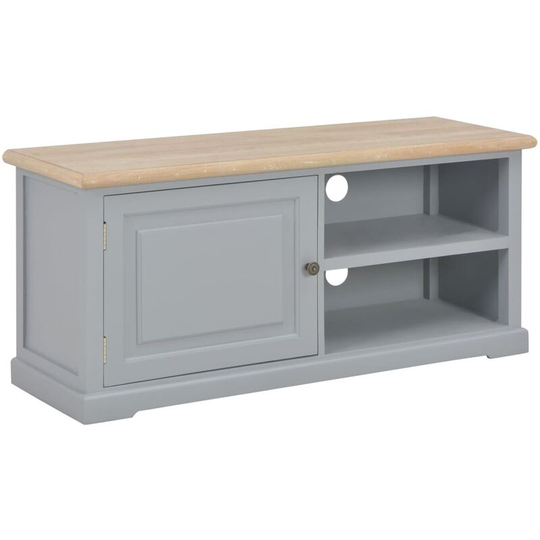 Tv Cabinet Grey 90x30x40 cm Wood Vidaxl Grey