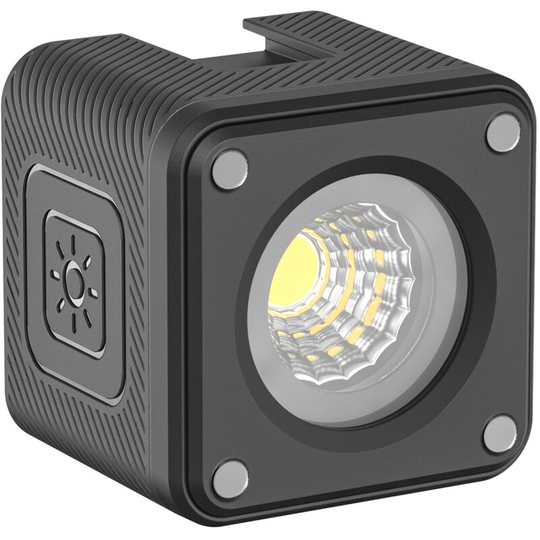 Ulanzi - Cute Lite L2 cob Diving Fill Light Mini IP68 Waterproof led Video Light 5500K 4 Levels Brightness Built-in Battery Cold Shoe Mount Magnetic