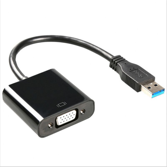 USB to VGA Adapter, USB 3.0/2.0 to VGA Adapter Multi-Display Video Converter- PC Laptop Windows 7/8/8.1/10,Desktop, Laptop, PC, Monitor, Projector,