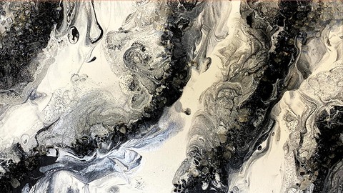 ACRYLIC FLOW GEODES Acrylic Abstract Painting for Beginners
