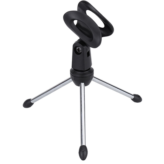 Superseller - Detachable Foldable Portable Angle Adjustable Tripod Table Desktop Mic Microphone Stand Holder Bracket