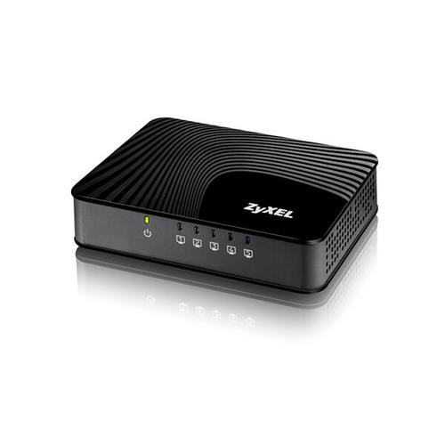 ZyXEL GS-105S v2 Unmanaged Gigabit Ethernet (10/100/1000) Black