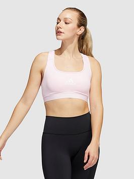 adidas Power Medium Support Bra - Light Pink, Light Pink, Size Xs, Women