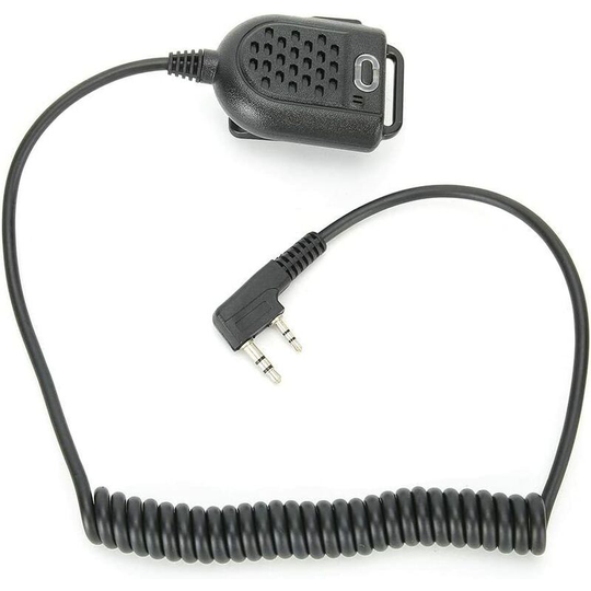 Sun Flowergb - Shoulder Speaker Microphone, 360° Clip Mini Handheld Microphone Two Way Radio Speaker Walkie Talkie Accessories for Command