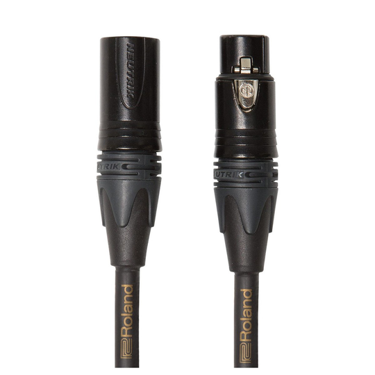 Roland RMC-GQ10 Gold Series Quad Microphone Cable 10ft/3m
