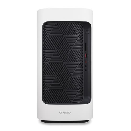 Acer ConceptD CT300-51A DDR4-SDRAM i5-10400F Desktop Intel Core i5 16 GB 2000 GB HDD+SSD Windows 10 Pro Workstation White